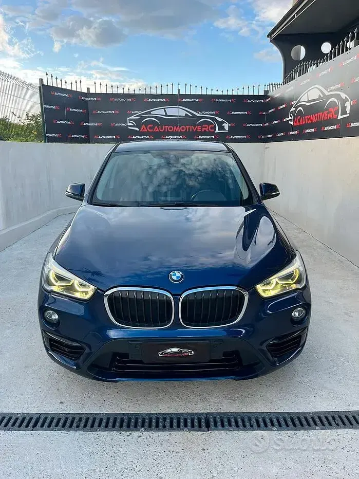Usata BMW X1 Sport Line 190 CV (139 kW) 2016 Blu SUV