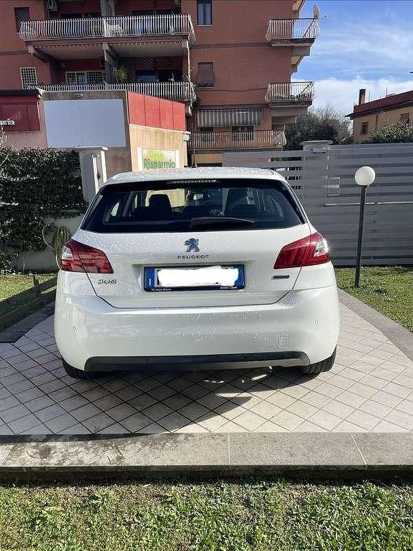 Usata Peugeot 308 GT-line 131 CV (96 kW) 2016 Bianco Berlina