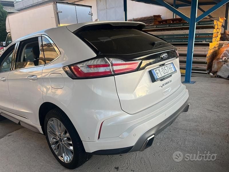 Usata Ford Edge Vignale 238 CV (175 kW) 2019 Bianco SUV