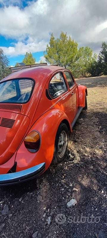 Usata VW Beetle 1970 Rosso Utilitaria