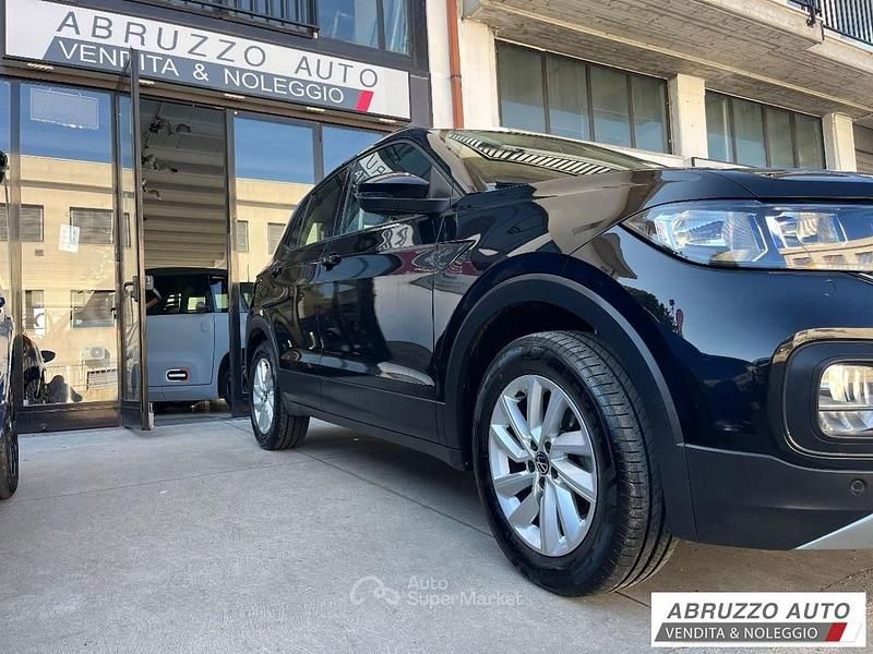 Usata VW T-Cross Style 95 CV (69 kW) 2021 Nero SUV