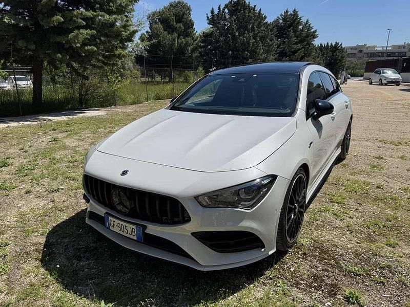Usata Mercedes CLA200 Shooting Brake AMG Edition 1 150 CV (110 kW) 2021 Bianco Station wagon