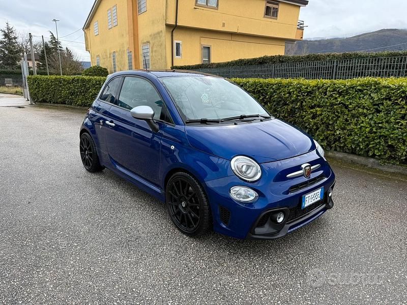 Usata Fiat 500 Abarth 165 CV (121 kW) 2019 Blu Coupé