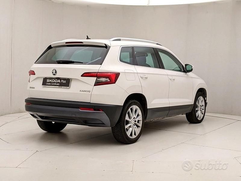 Usata Skoda Karoq Style 116 CV (85 kW) 2018 Bianco SUV
