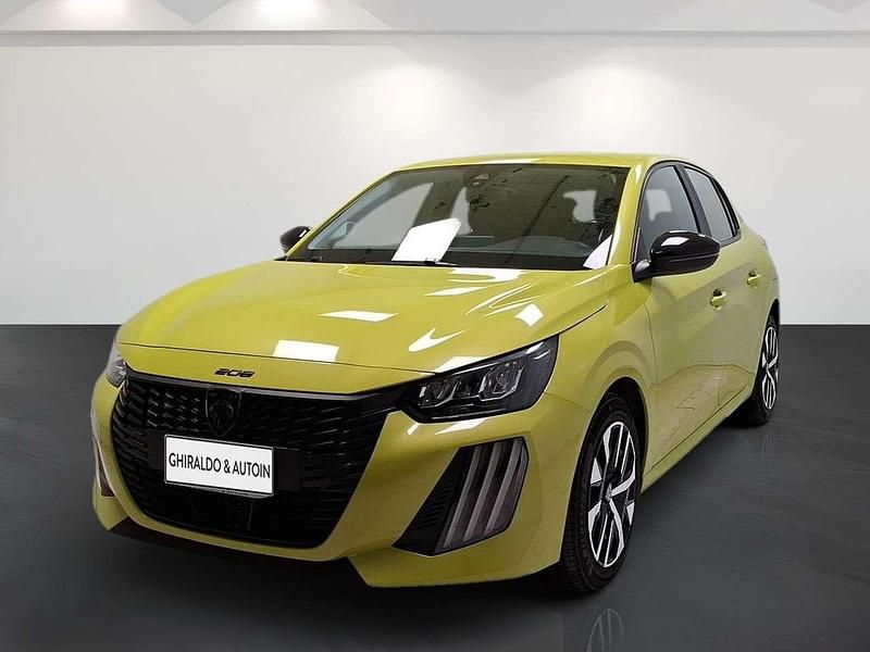 Usata Peugeot 208 Active 101 CV (74 kW) 2024 Giallo Utilitaria