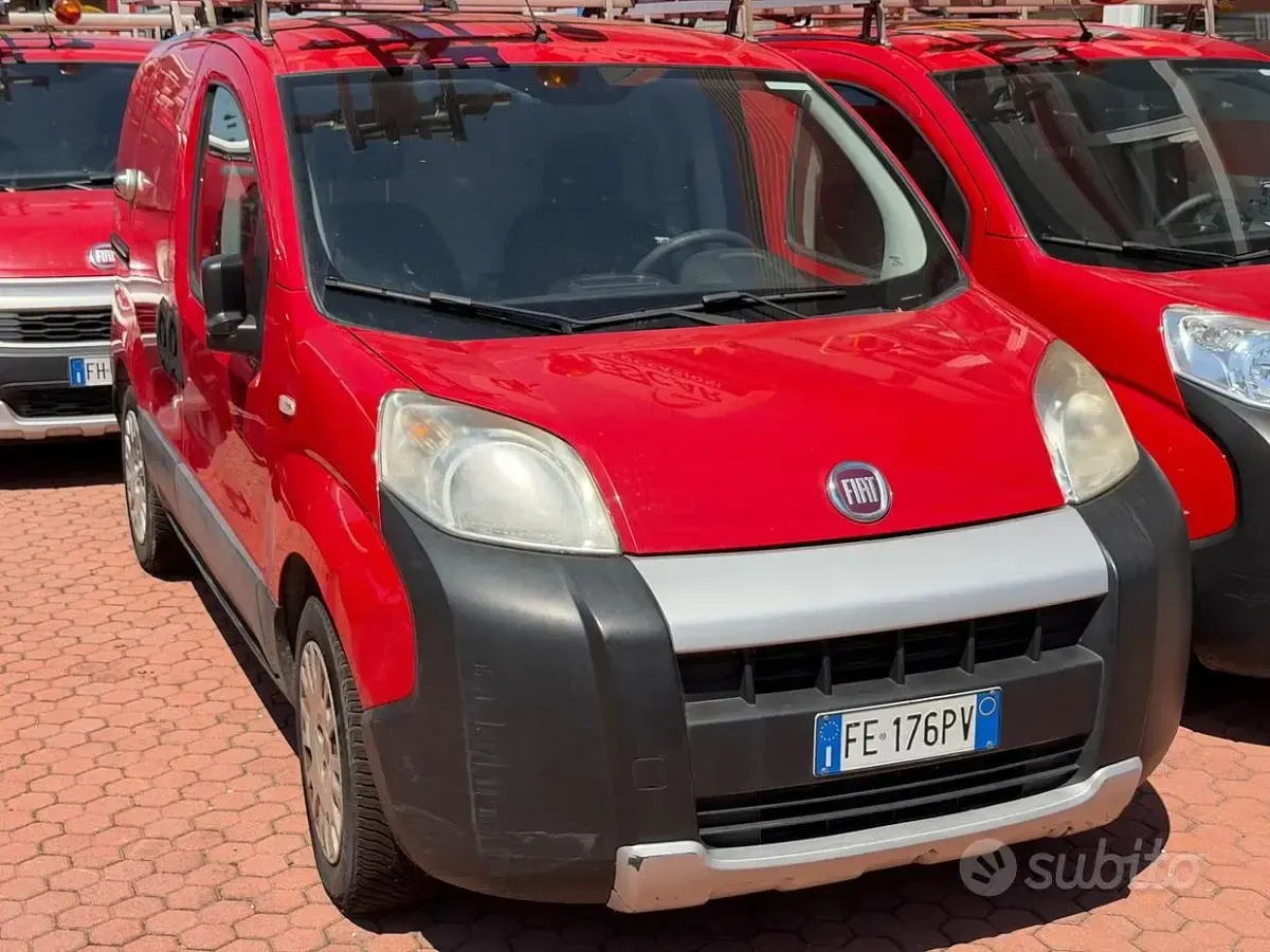Usata Fiat Fiorino 95 CV (69 kW) 2016 Rosso Monovolume