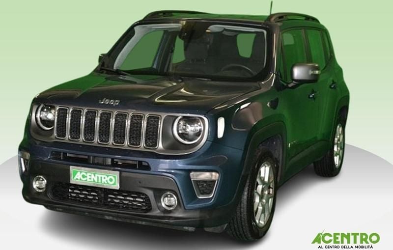 Usata Jeep Renegade Limited 131 CV (96 kW) 2021 Blu SUV
