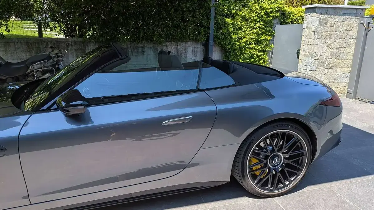 Usata Mercedes SL43 AMG AMG Line Premium Plus 421 CV (309 kW) 2025 Grigio Cabrio