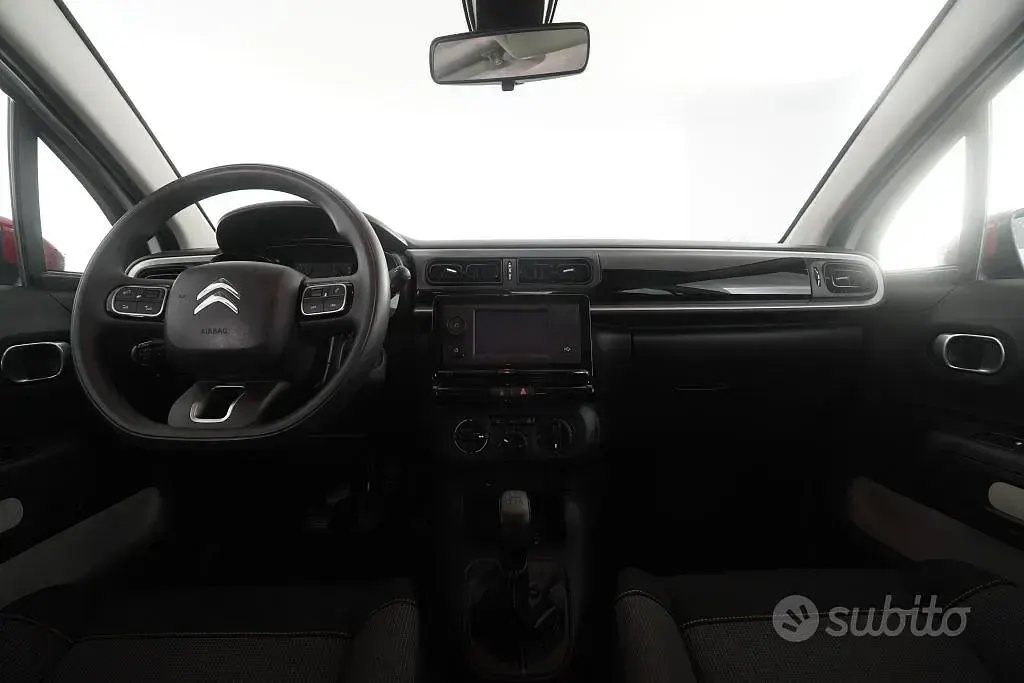 Usata Citroën C3 Feel 83 CV (61 kW) 2021 Bianco banchisa con tetto rosso Utilitaria