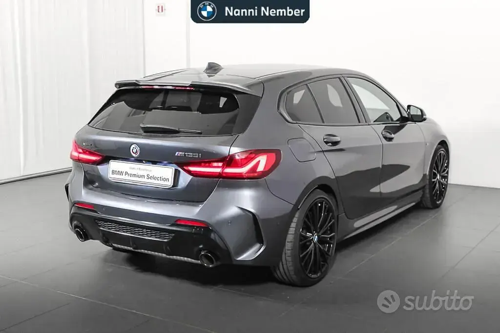 Usata BMW M135 M Sport 306 CV (225 kW) 2021 Grigio Utilitaria