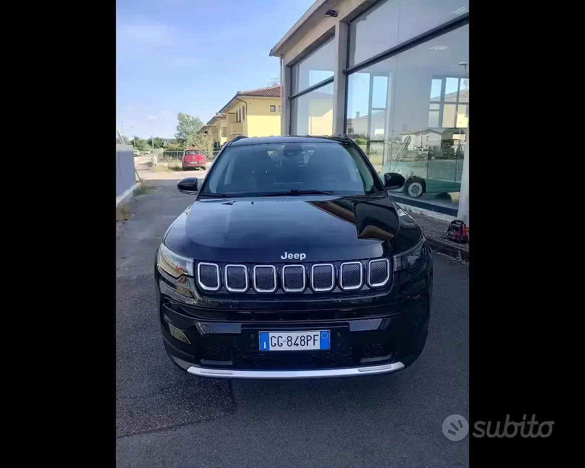 Usata Jeep Compass Limited 131 CV (96 kW) 2021 Nero SUV