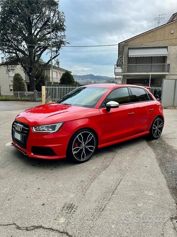 Usata Audi S1 Sportback 231 CV (169 kW) 2016 Rosso Utilitaria