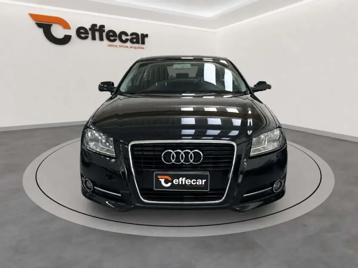 Usata Audi A3 Attraction 90 CV (66 kW) 2012 Nero Utilitaria