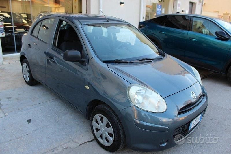Usata Nissan Micra Comfort 80 CV (58 kW) 2011 Blu Utilitaria