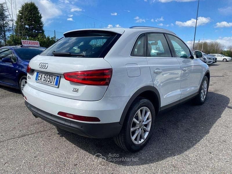 Usata Audi Q3 S-Line 140 CV (102 kW) 2014 Bianco SUV