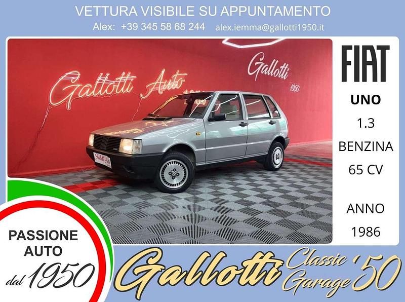 Occasion Fiat Uno 65 ch (47 kW) 1986 Gris Citadine