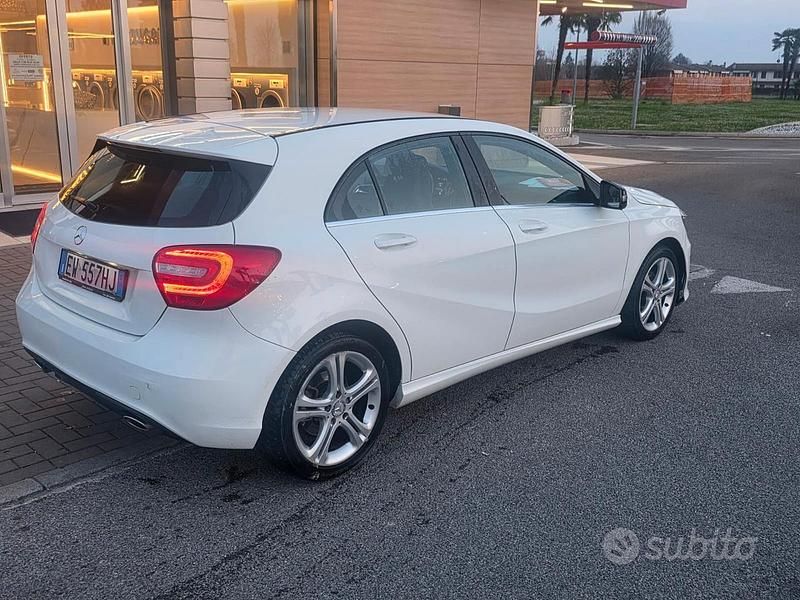 Usata Mercedes A180 Premium 2014 Bianco Utilitaria