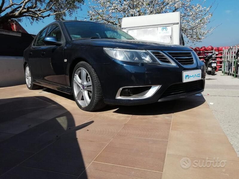 Usata Saab 9-3 Linear 180 CV (132 kW) 2011 Blu Berlina