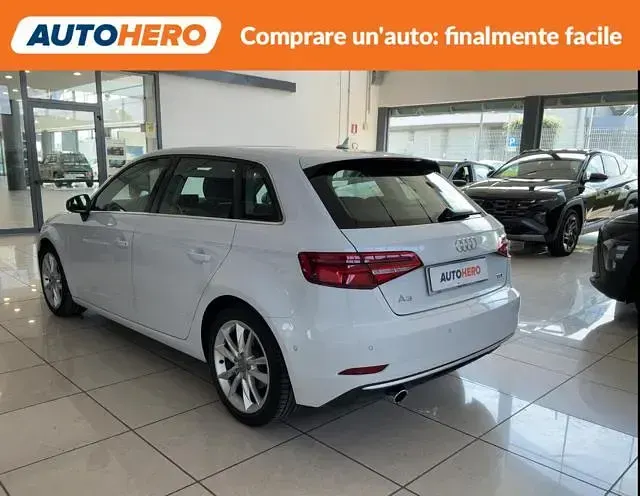 Usata Audi A3 Sport 116 CV (85 kW) 2017 Bianco Berlina