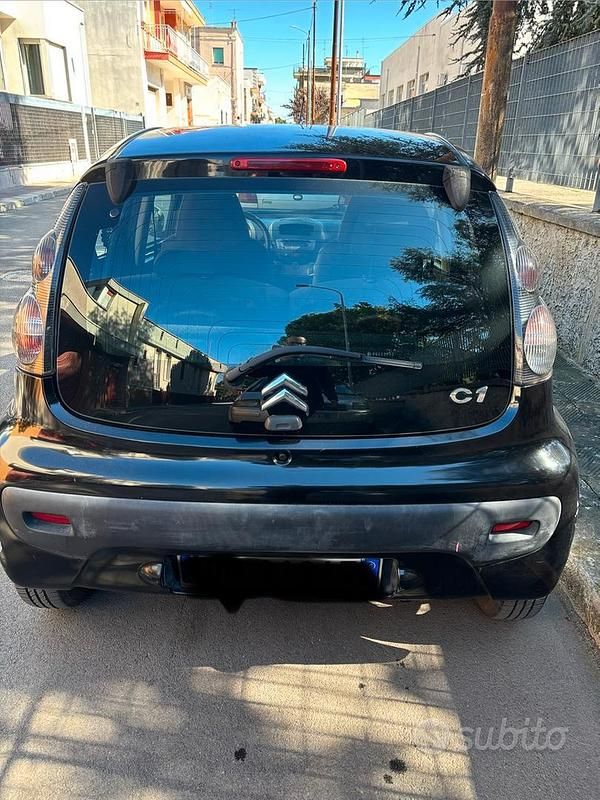 Usata Citroën C1 68 CV (50 kW) 2008 Nero Utilitaria