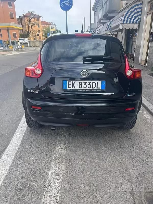 Usata Nissan Juke 110 CV (80 kW) 2011 Nero SUV