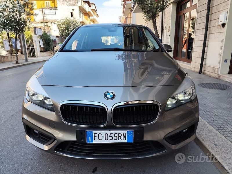 Usata BMW 218 Active Tourer 150 CV (110 kW) 2016 Marrone Monovolume