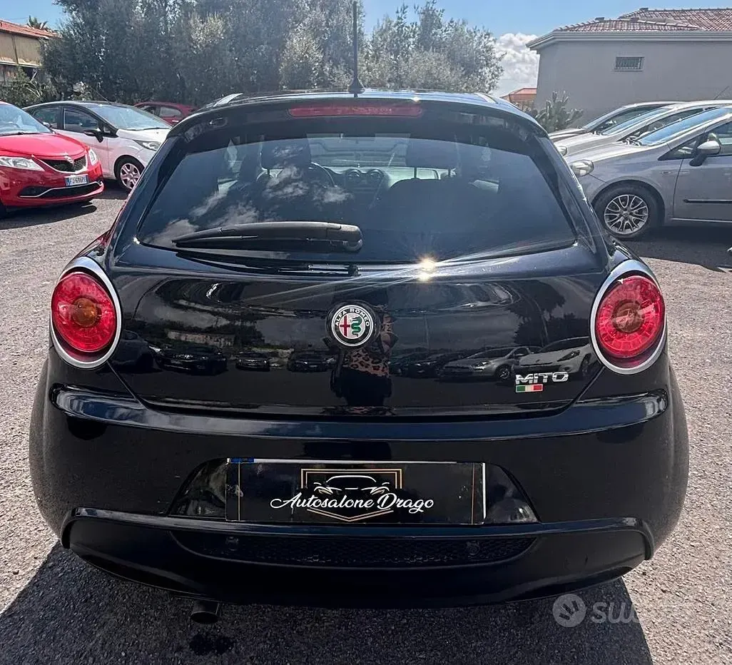 Usata Alfa Romeo MiTo Super 95 CV (69 kW) 2017 Nero Utilitaria