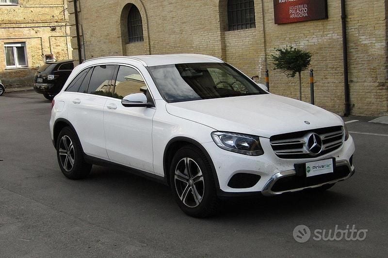 Usata Mercedes GLC220 Exclusive 170 CV (125 kW) 2016 Bianco Station wagon