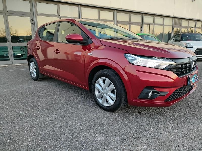 Usata Dacia Sandero 101 CV (74 kW) 2021 Rosso Berlina
