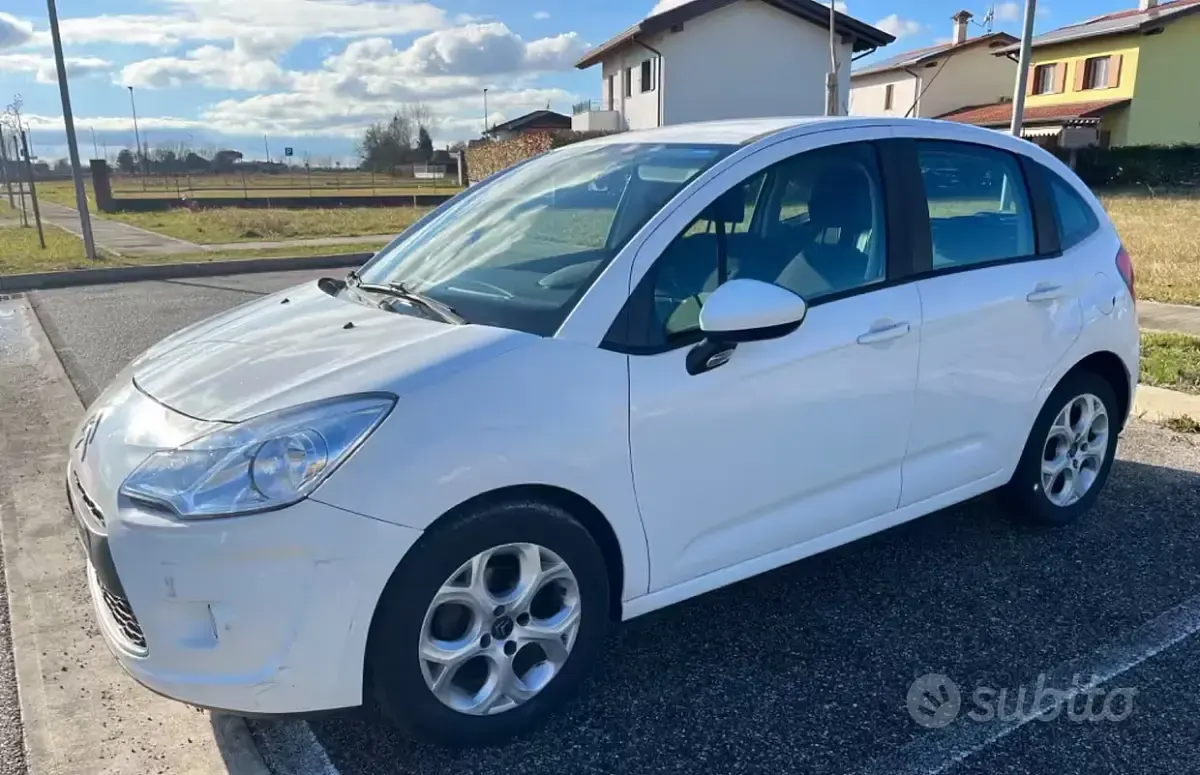Usata Citroën C3 68 CV (50 kW) 2012 Bianco Berlina