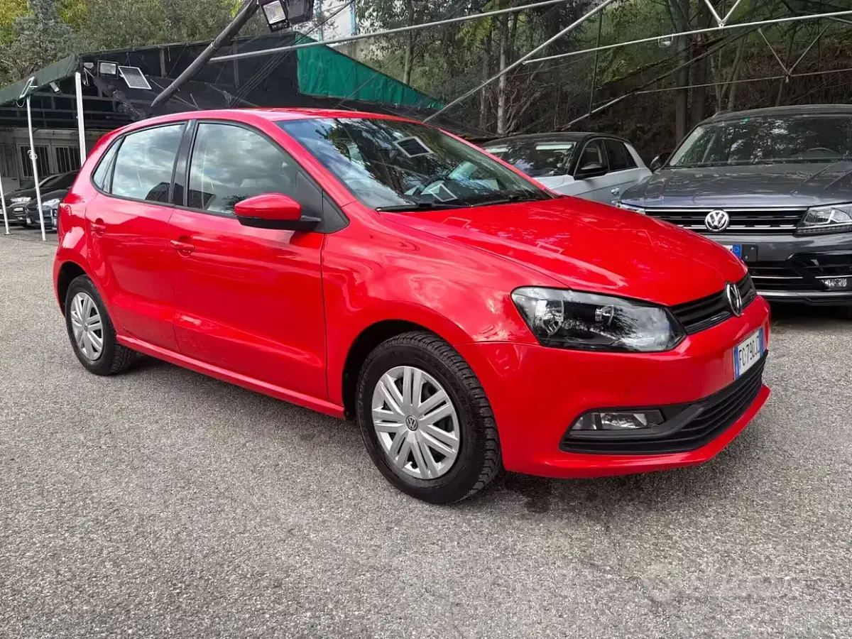 Usata VW Polo 60 CV (44 kW) 2016 Rosso Berlina