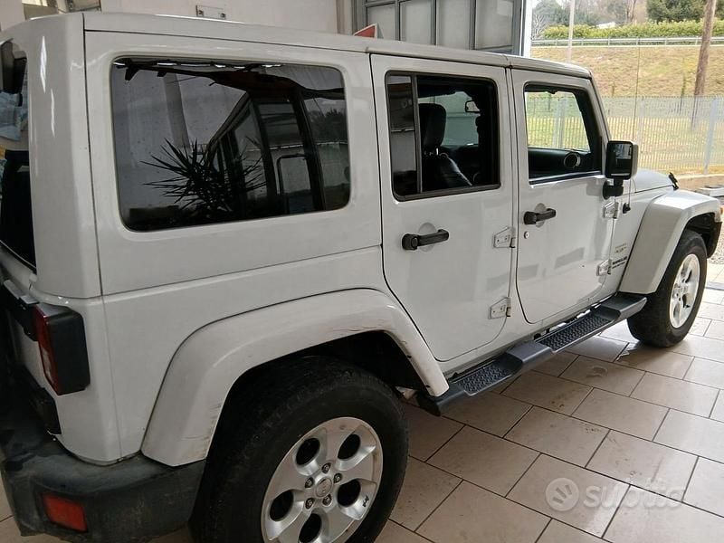 Usata Jeep Wrangler 2015 Bianco SUV