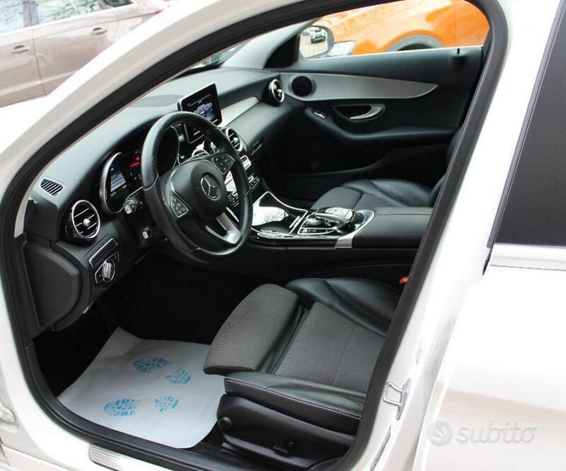 Usata Mercedes C180 116 CV (85 kW) 2016 Bianco Station wagon