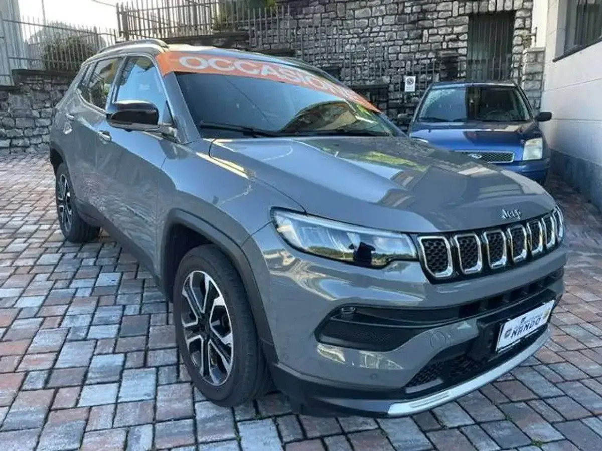 Usata Jeep Compass Limited 150 CV (110 kW) 2022 Grigio SUV
