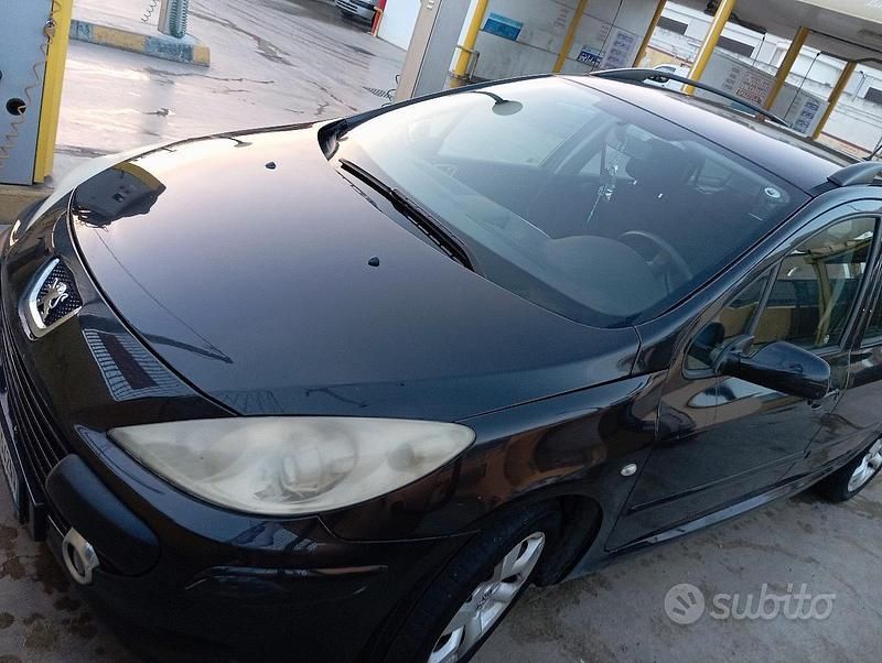 Usata Peugeot 307 136 CV (100 kW) 2006 Nero Berlina