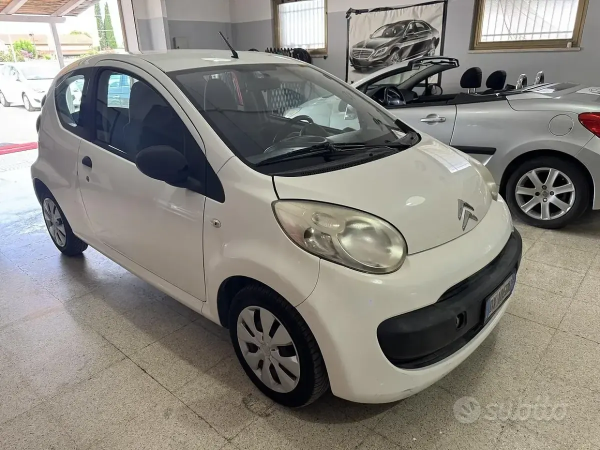 Usata Citroën C1 68 CV (50 kW) 2009 Bianco Utilitaria