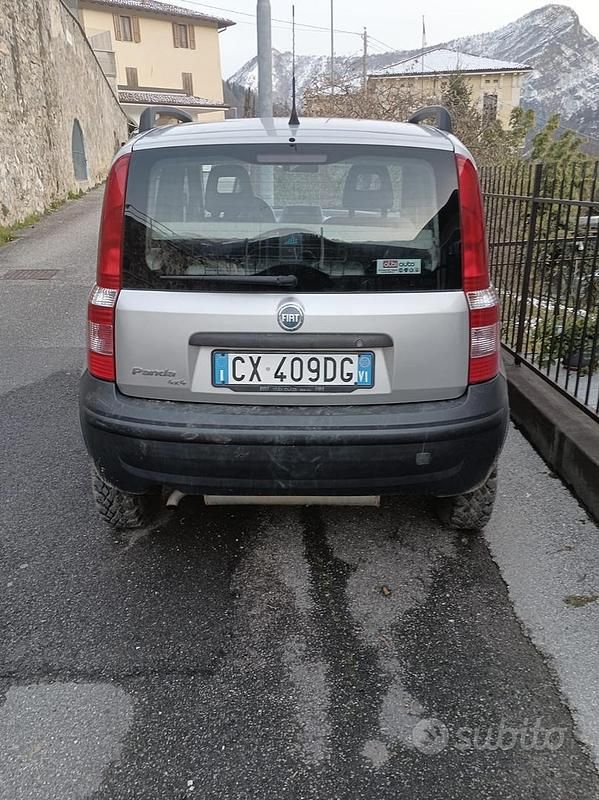 Usata Fiat Panda 4x4 2004 Grigio Utilitaria