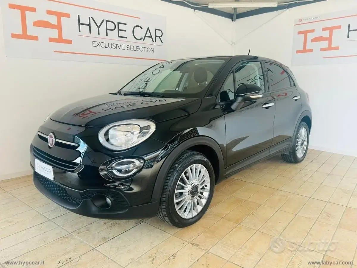 Usata Fiat 500X Connect 130 CV (95 kW) 2021 Nero SUV