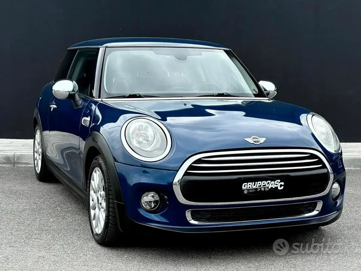 Usata Mini One D 95 CV (69 kW) 2014 Blu/azzurro Utilitaria