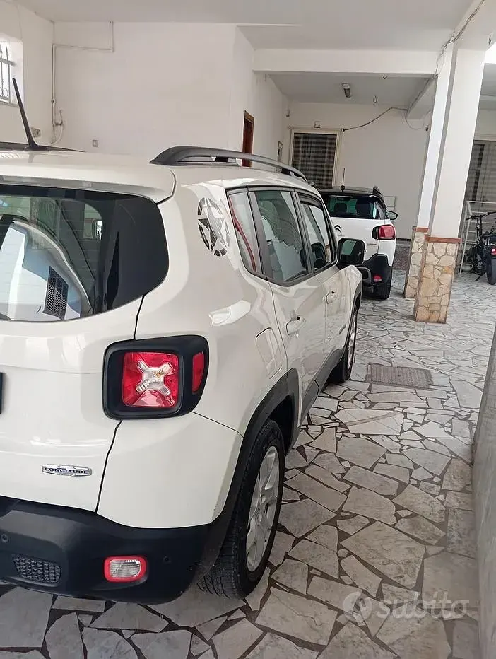 Usata Jeep Renegade 120 CV (88 kW) 2017 Bianco SUV