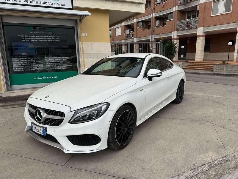 Bianco Usata 2016 Mercedes C220 Premium Plus Coupé | 15.999 € (Super prezzo) - Immagine 1/4