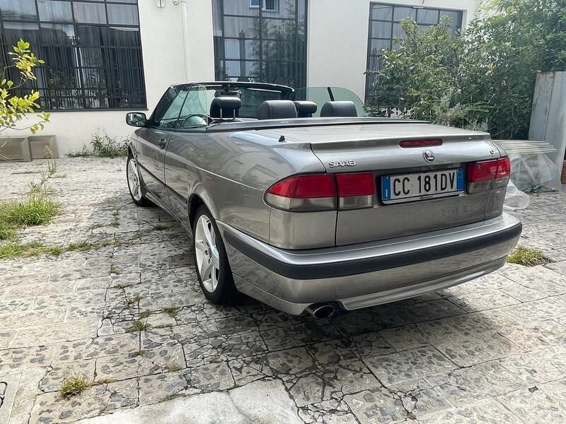 Usata Saab 9-3 Cabriolet 185 CV (136 kW) 2001 Grigio Cabrio