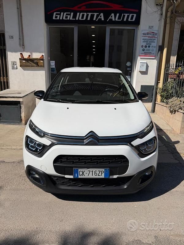 Usata Citroën C3 Feel 102 CV (75 kW) 2022 Bianco Utilitaria