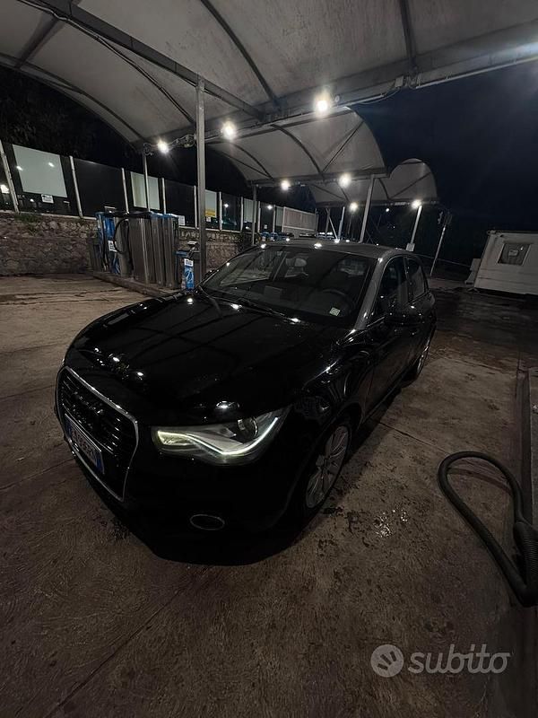 Usata Audi A1 95 CV (69 kW) 2013 Nero Utilitaria