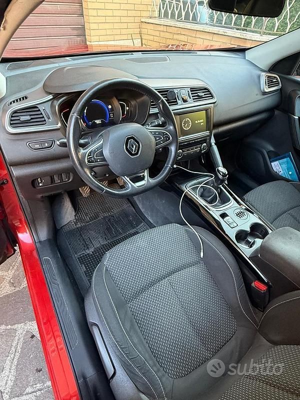 Usata Renault Kadjar Intens 110 CV (80 kW) 2016 Rosso SUV