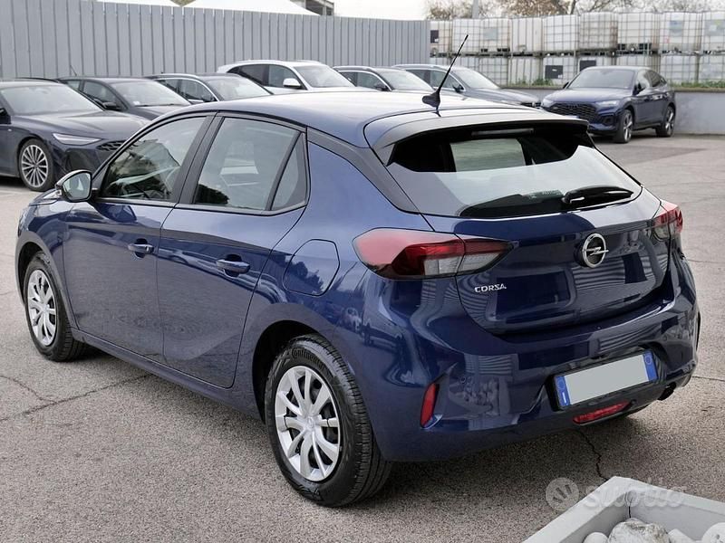 Usata Opel Corsa Edition 75 CV (55 kW) 2021 Blu Berlina