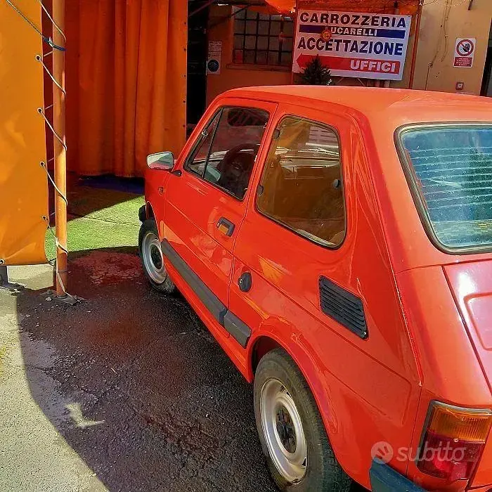 Usata Fiat 126 24 CV (17 kW) 1980 Rosso Utilitaria