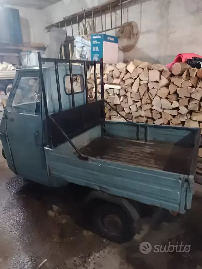 Usata Piaggio APE 1988 Blu