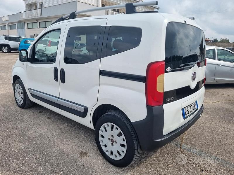 Usata Fiat Qubo Trekking 75 CV (55 kW) 2013 Bianco Monovolume