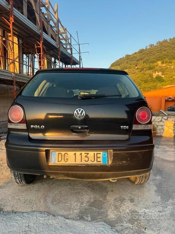 Usata VW Polo 75 CV (55 kW) 2007 Nero Utilitaria